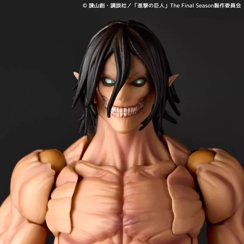Kaiyodo Revoltech Eren Jaeger Attack on Titan Figure - Image 6
